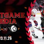 LIVE: Postgame Media MTL 3 OTT 2