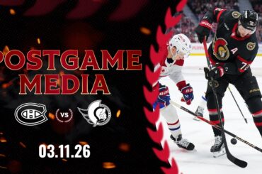 LIVE: Postgame Media MTL 3 OTT 2