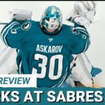 SABRES PREVIEW: Can Yaroslav Askarov WITHSTAND Buffalo's Relentless Attack?
