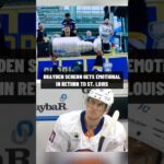 Brayden Schenn gets emotional during tribute in return to STL