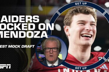 Mel Kiper Jr. calls Fernando Mendoza 'A LOCK' for the Raiders' No. 1 pick 🔒 | Get Up