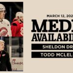 Todd McLellan & Sheldon Dries Morning Skate Media | March 12, 2026