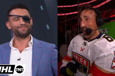 Brad Marchand joins NHL on TNT for another classic interview 😂