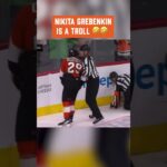 Nikita Grebenkin TROLLS After Flyers Win 🤣🤣