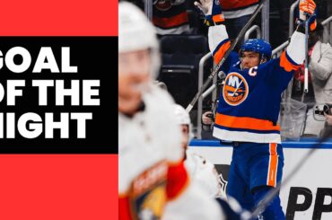 Check Out Anders Lee Scoring the NHL GOAL OF THE NIGHT in the Islanders' Win!
