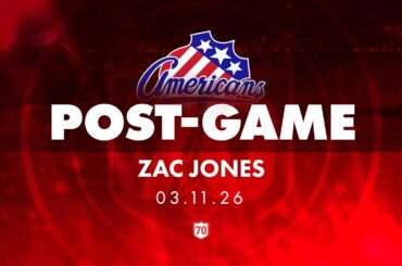 Zac Jones Post Game | 03.11.26