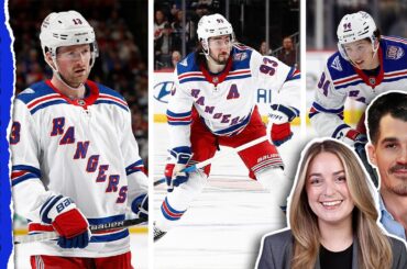 Rangers’ NEW LOOK Top Line is Finding Chemistry! | Up in the Blue Seats