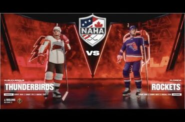 NAHA 2025-26 Season - Albuquerque Thunderbirds (7-4-1) @ Florida Rockets (11-5-0)