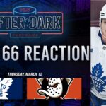 Toronto Maple Leafs vs Anaheim Ducks Postgame Show | Game 66 | After Dark