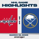 NHL Highlights | Capitals vs. Sabres - March 12, 2026