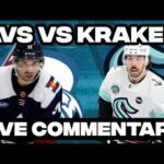 Colorado Avalanche Vs Seattle Kraken LIVE COMMENTARY! | 2025-26 NHL Season