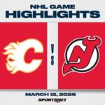 NHL Highlights | Flames vs. Devils - March 12, 2026