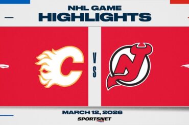 NHL Highlights | Flames vs. Devils - March 12, 2026