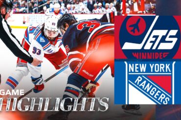 Winnipeg Jets vs. New York Rangers - Game Highlights
