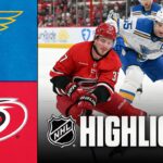 Blues vs. Hurricanes | NHL Highlights | March 12, 2026