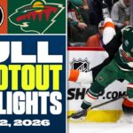 Philadelphia Flyers at Minnesota Wild | FULL Shootout Highlights - March 12, 2026