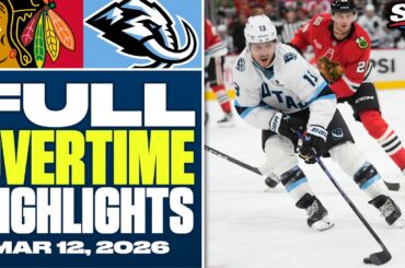 Chicago Blackhawks at Utah Mammoth | FULL Overtime Highlights - March 12, 2026