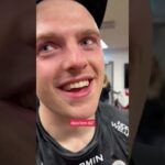 Frölundas vilda firande – stjärnan duschad i champagne