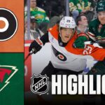 Flyers vs. Wild | NHL Highlights | March 12, 2026