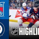 Rangers vs. Jets | NHL Highlights | March 12, 2026