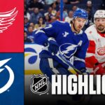 Red Wings vs. Lightning | NHL Highlights | March 12, 2026