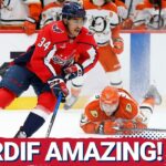 SURGE: Justin Sourdif SHINES as Washington Capitals HOLD OFF Ducks in CHAOTIC Thriller