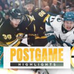 CONDENSED GAME: Boston Bruins vs. San Jose Sharks - 3/12/2026