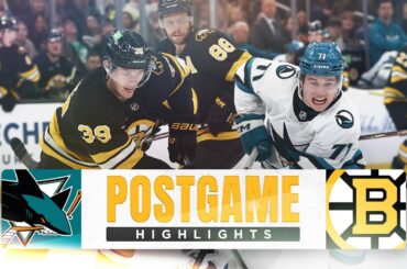 CONDENSED GAME: Boston Bruins vs. San Jose Sharks - 3/12/2026