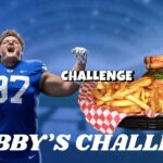BYU Defensive Tackle Justin Kirkland Takes On The Chubby's Challenge
