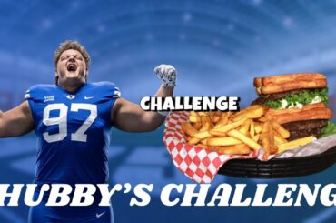 BYU Defensive Tackle Justin Kirkland Takes On The Chubby's Challenge