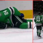 Roope Hintz Scary Injury 😱 Stars Player Helped Off The Ice (Leg Injury) [March 6, 2026]
