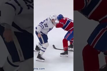 TOR Jake McCabe v Brendan Gallagher MTL • #NHL 2026 MAR 10 #leafsforever #gohabsgo