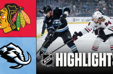 Blackhawks vs. Mammoth | NHL Highlights | March 12, 2026