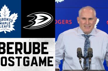 Craig Berube | Post Game vs Anaheim Ducks | March 12, 2026