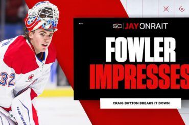 Could Jacob Fowler take over net and be Canadiens starter for playoffs?