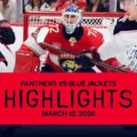 BOB STANDS ON HIS HEAD! | Panthers vs Blue Jackets Highlights | 3.12.26