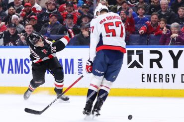 Tage Thompson unloads FIVE STRAIGHT one-timers!!!!!