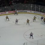 Laval Rocket's Marc Del Gaizo fans on a breakaway vs. the Rochester Americans 3/7/26