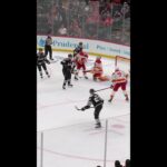 Luke Hughes with a Short Goal vs. Calgary Flames