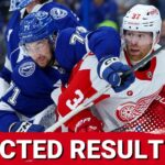 Good effort, expected result: Banged up Red Wings can't get it done in Tampa despite strong showing