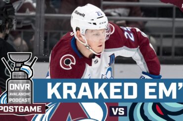 MacKinnon and the Avalanche turn Seattle Kraken into a walk over | DNVR Avalanche Postgame