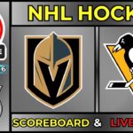 🔴 Pittsburgh Penguins vs Vegas Golden Knights LIVE | Mar 12, 2026 | NHL Regular Season | SCOREBOARD