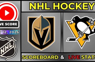 🔴 Pittsburgh Penguins vs Vegas Golden Knights LIVE | Mar 12, 2026 | NHL Regular Season | SCOREBOARD