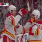 John Beecher sneaks one past Jacob Markstrom to open the scoring in New Jersey 🔥Flames vs. Devils