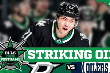 Stars Drill Oilers 7-2 To Sweep Season Series, Extend Point Streak To 14 | DLLS STARS POSTGAME