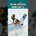 That Looked a Little Bobby Orr-ish 🚨