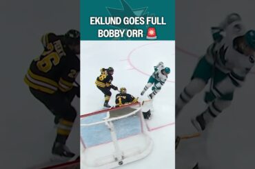 That Looked a Little Bobby Orr-ish 🚨