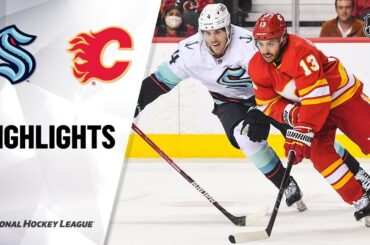 Kraken @ Flames 9/29/21 | NHL Highlights