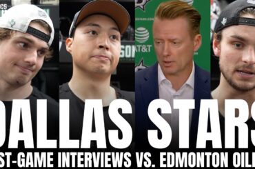 Justin Hryckowian & Dallas Stars Respond to Connor McDavid THROWING PUNCHES in Oilers vs. Stars