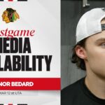 "Just gets you going a bit." | Connor Bedard Postgame 3.12.26